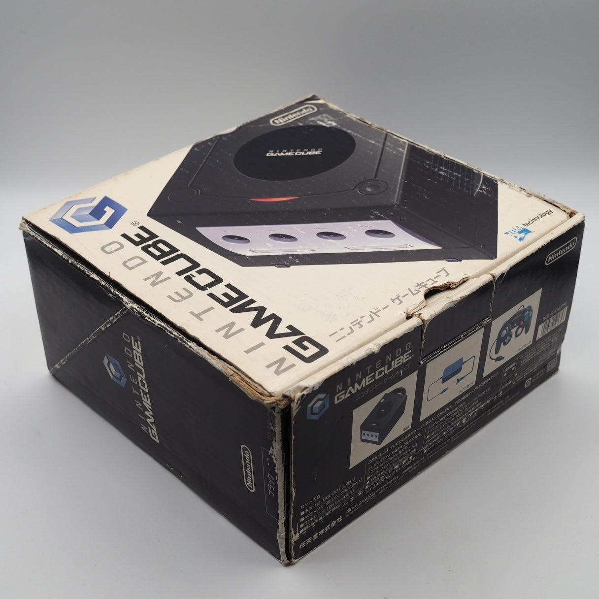 Used Nintendo GameCube Console System Black Boxed DOL-001 [NTSC-J] [NTSC-U/C] [Modified] - Tested & Working
