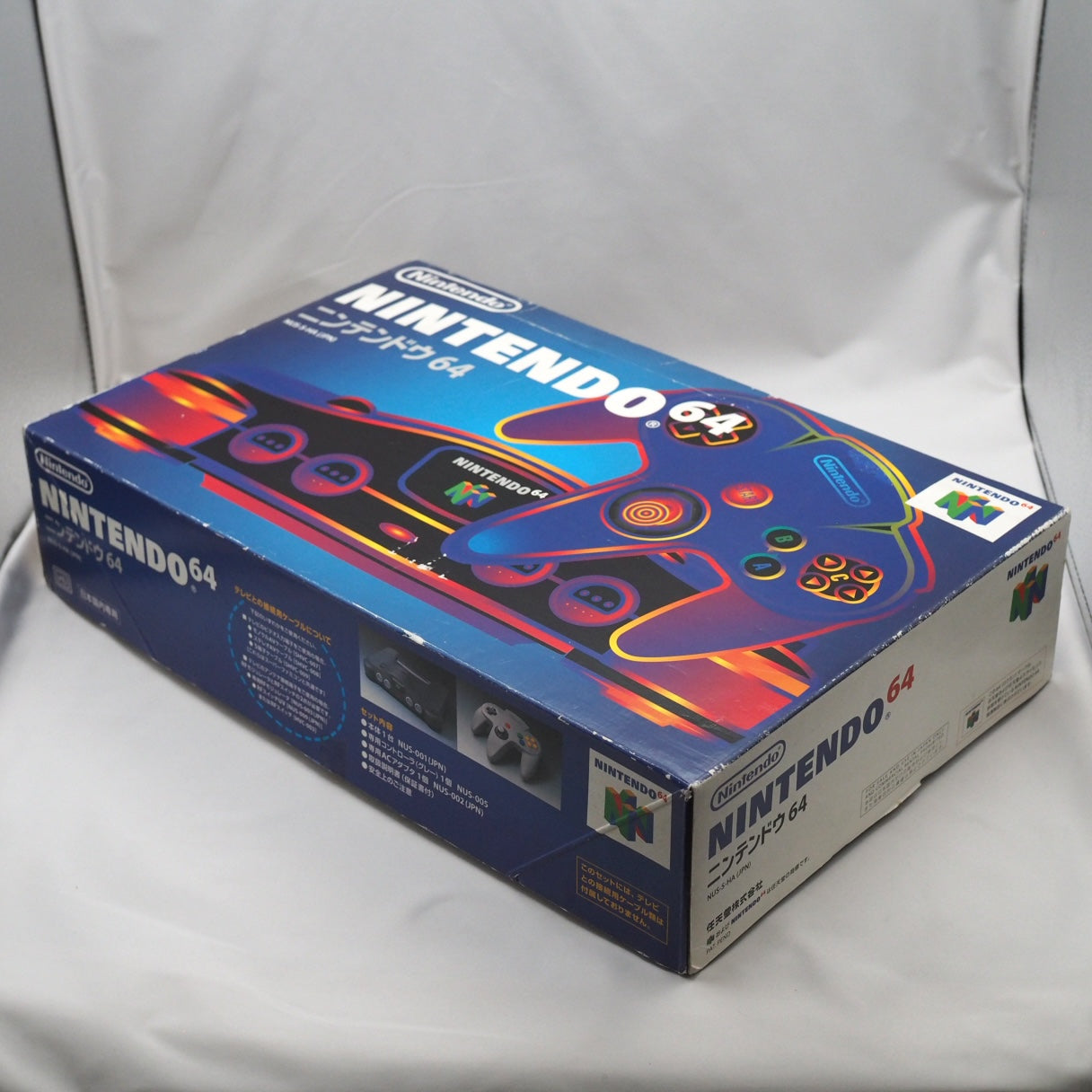 Used Nintendo 64 Console System Black NUS-001 Boxed [NTSC-J, NTSC-U/C] - Tested & Working