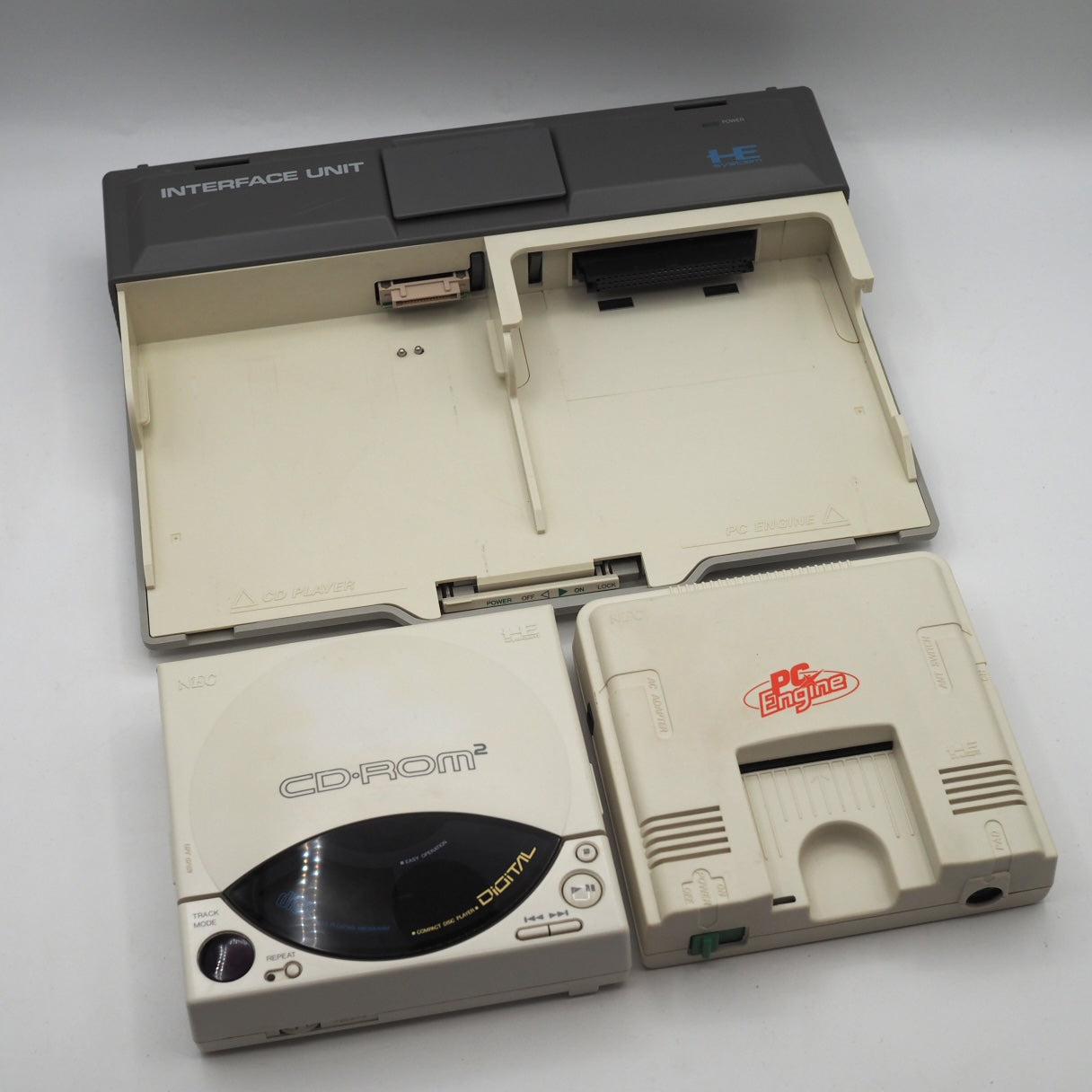 Used PC Engine INTERFACE UNIT IFU-30 CD-ROM2 Console System Boxed - Tested & Working