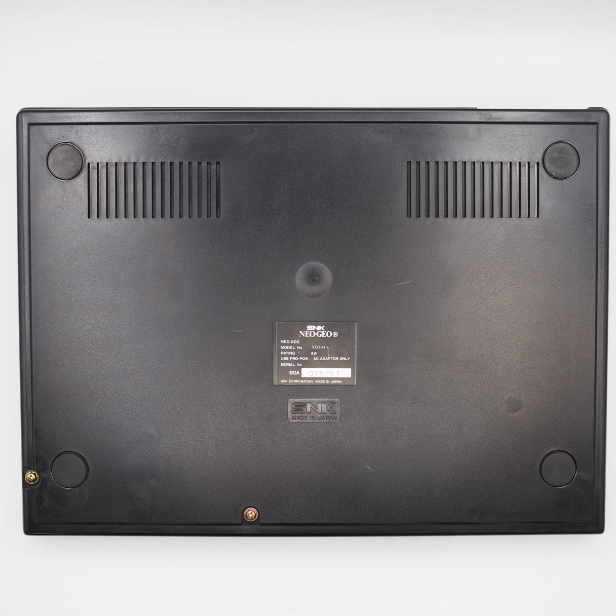 NEO GEO AES Console System NEO-0 2 Controllers - Tested & Working