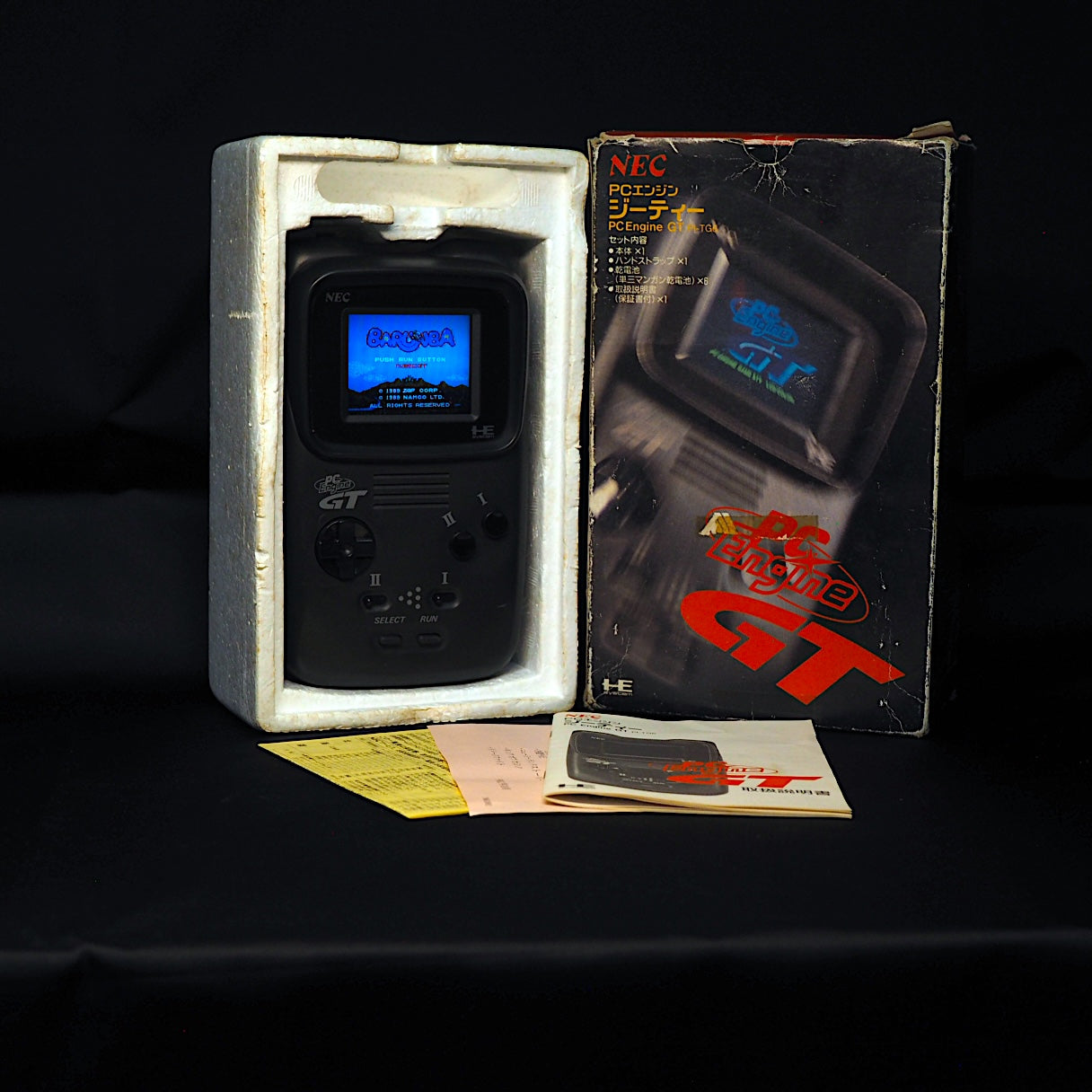 (本体) PCエンジンGT NECホームエレクトロニクス(PI-TG6) PC Engine GT PI-TG6 Boxed Handheld — Tested & Working, Ships from