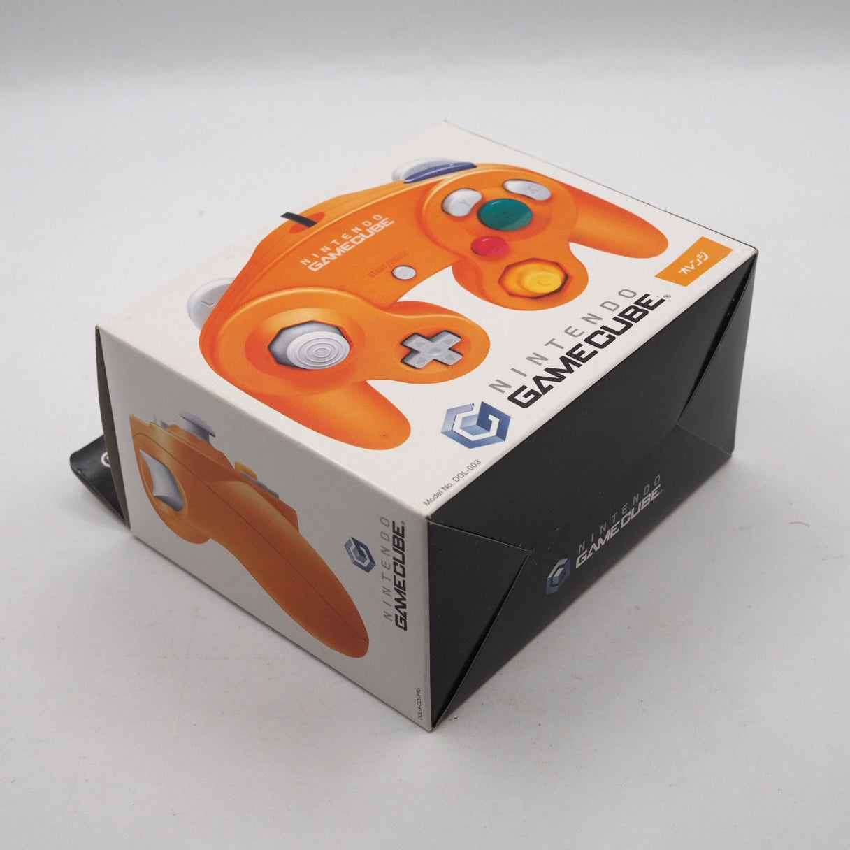 Used Nintendo GameCube Controller Orange DOL-003 Authentic Boxed - Tested & Working