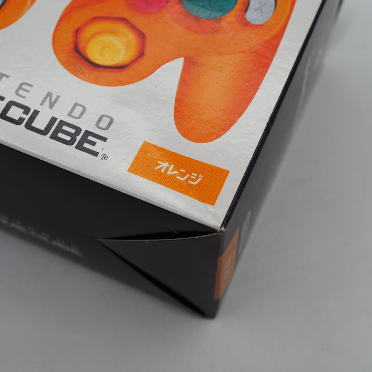 Used Nintendo GameCube Controller Orange DOL-003 Authentic Boxed - Tested & Working