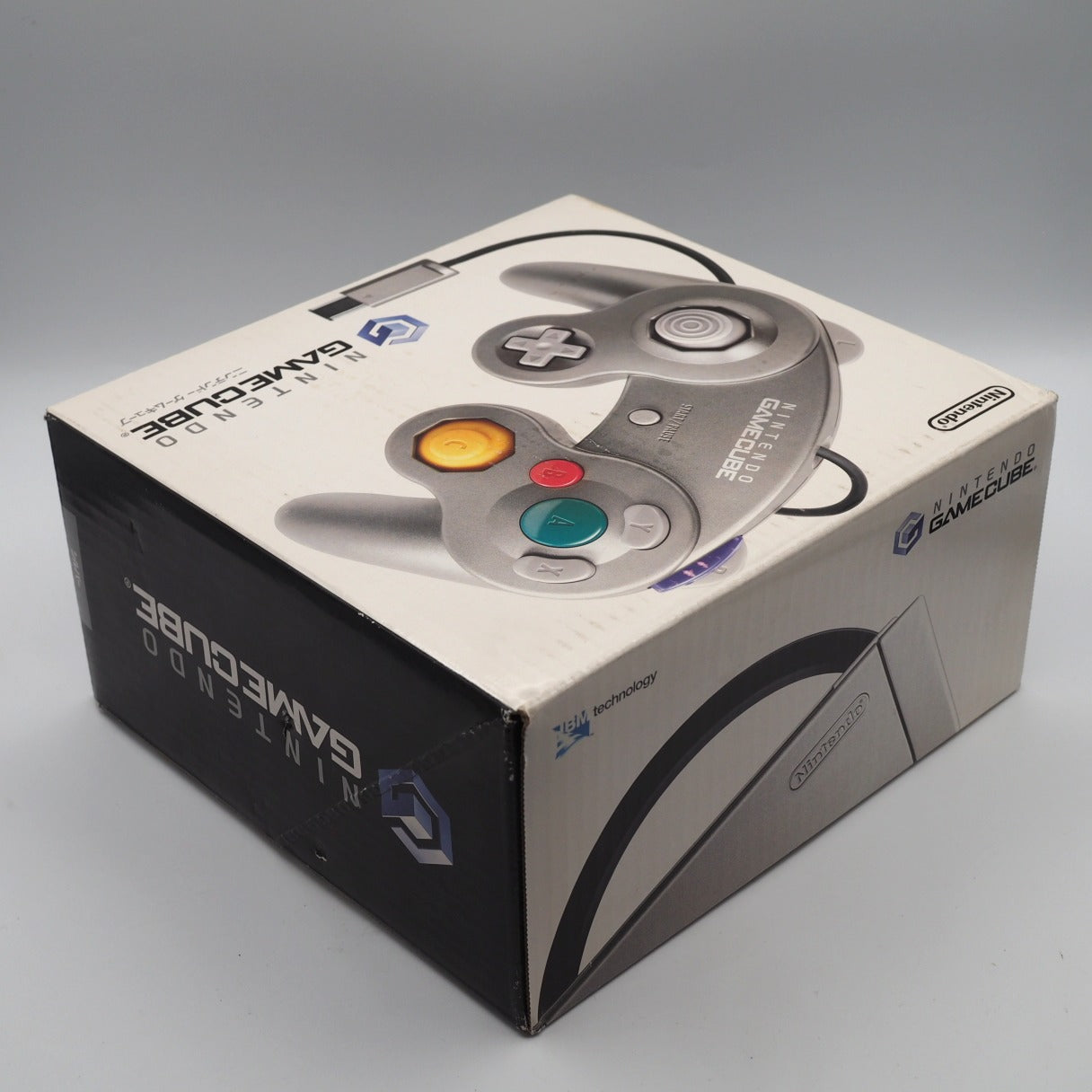 Used Nintendo GameCube Console System DOL-001 Silver Boxed [NTSC-J, NTSC-U/C] [Modified] - Tested & Working