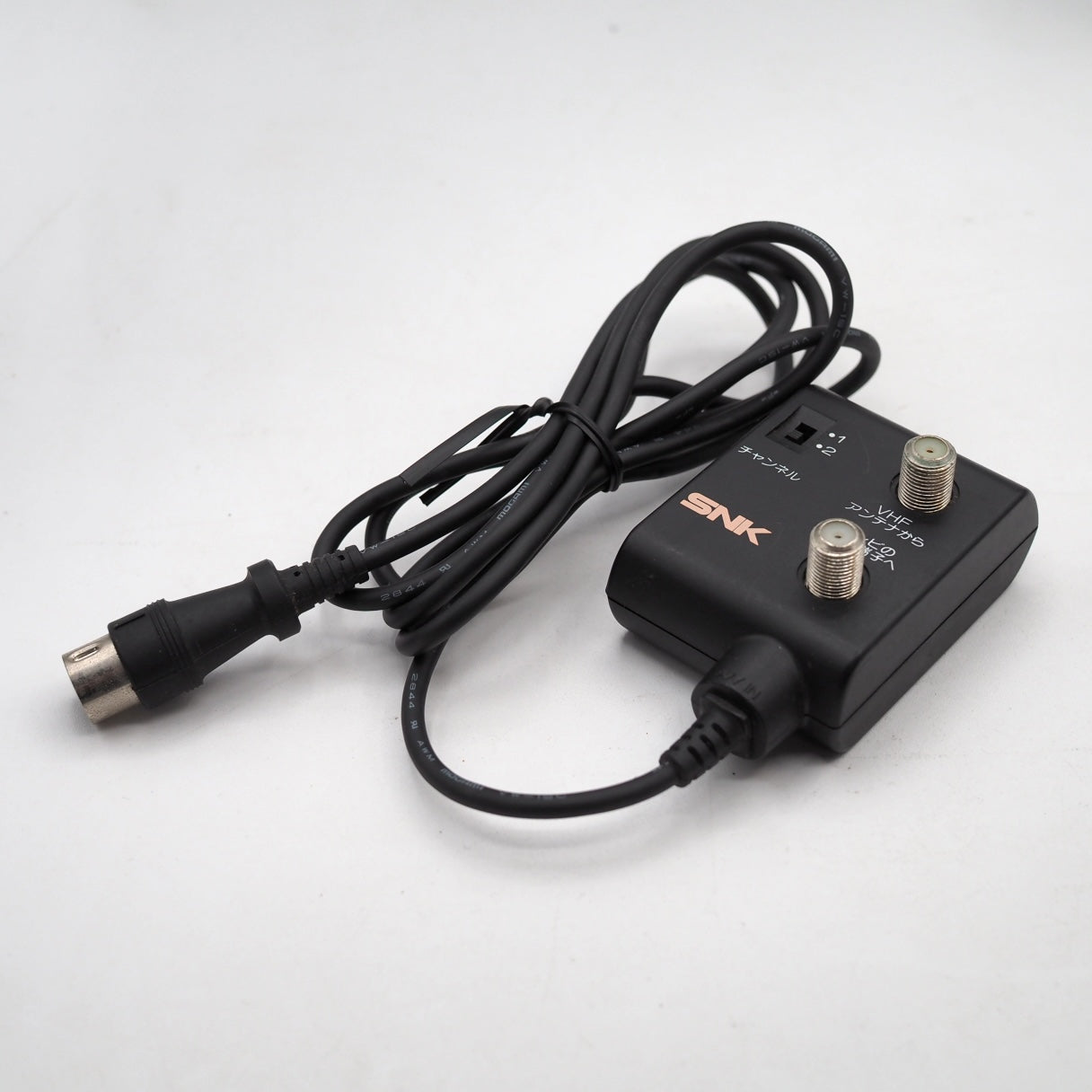 Official SNK Neo Geo AES RF Switch Adapter FCG-8 Made in Japan