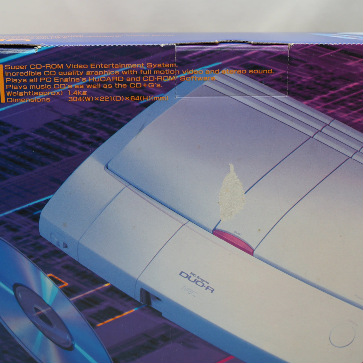 Used PC Engine DUO-R Console system PI-TG10 Boxed - Tested & Working