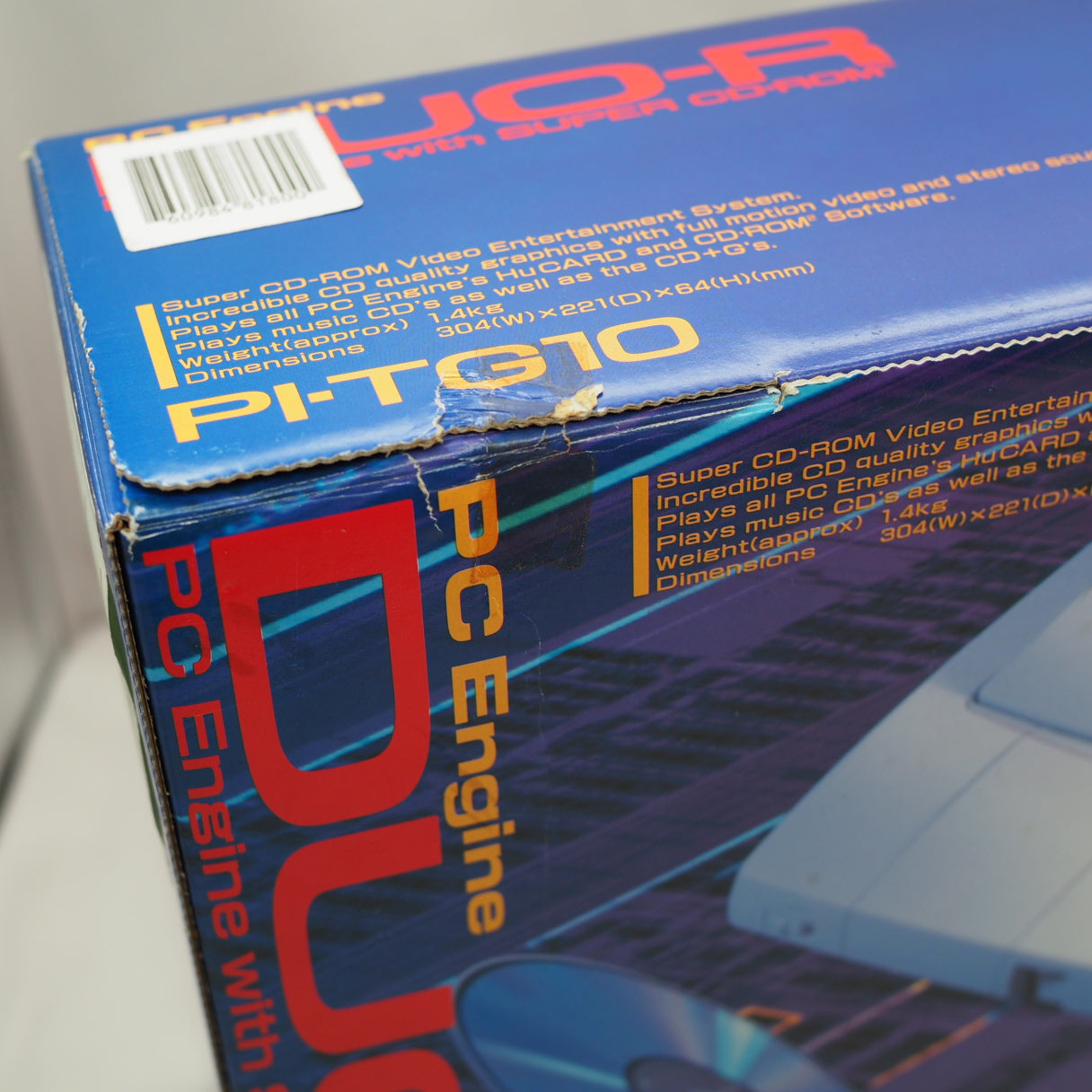 Used PC Engine DUO-R Console system PI-TG10 Boxed - Tested & Working