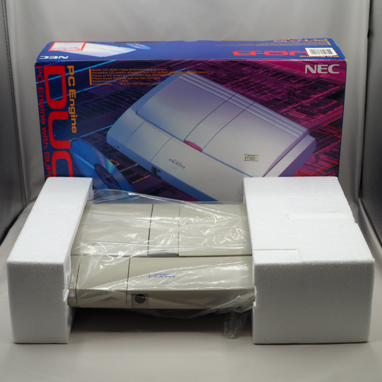 Used PC Engine DUO-R Console system PI-TG10 Boxed - Tested & Working
