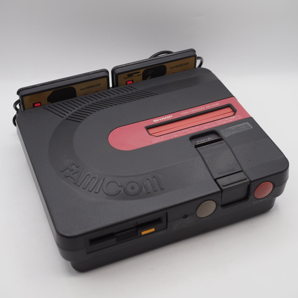 Sharp Twin Famicom Console Nintendo AN-505BK / 500R / 500B Belt replaced Tested