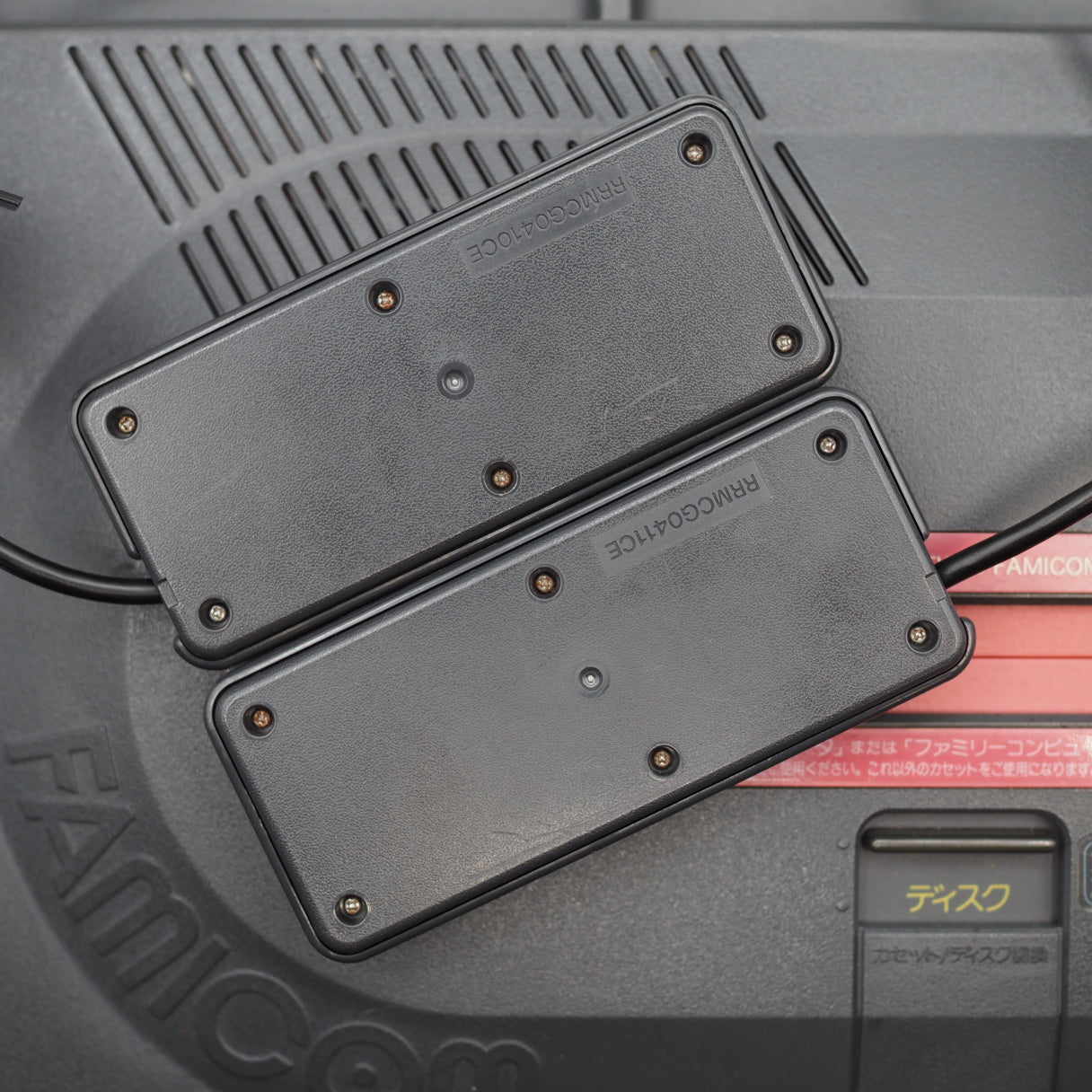 Sharp Twin Famicom Console Nintendo AN-505BK / 500R / 500B Belt replaced Tested – Japanese retro console – Enjoy Game Japan