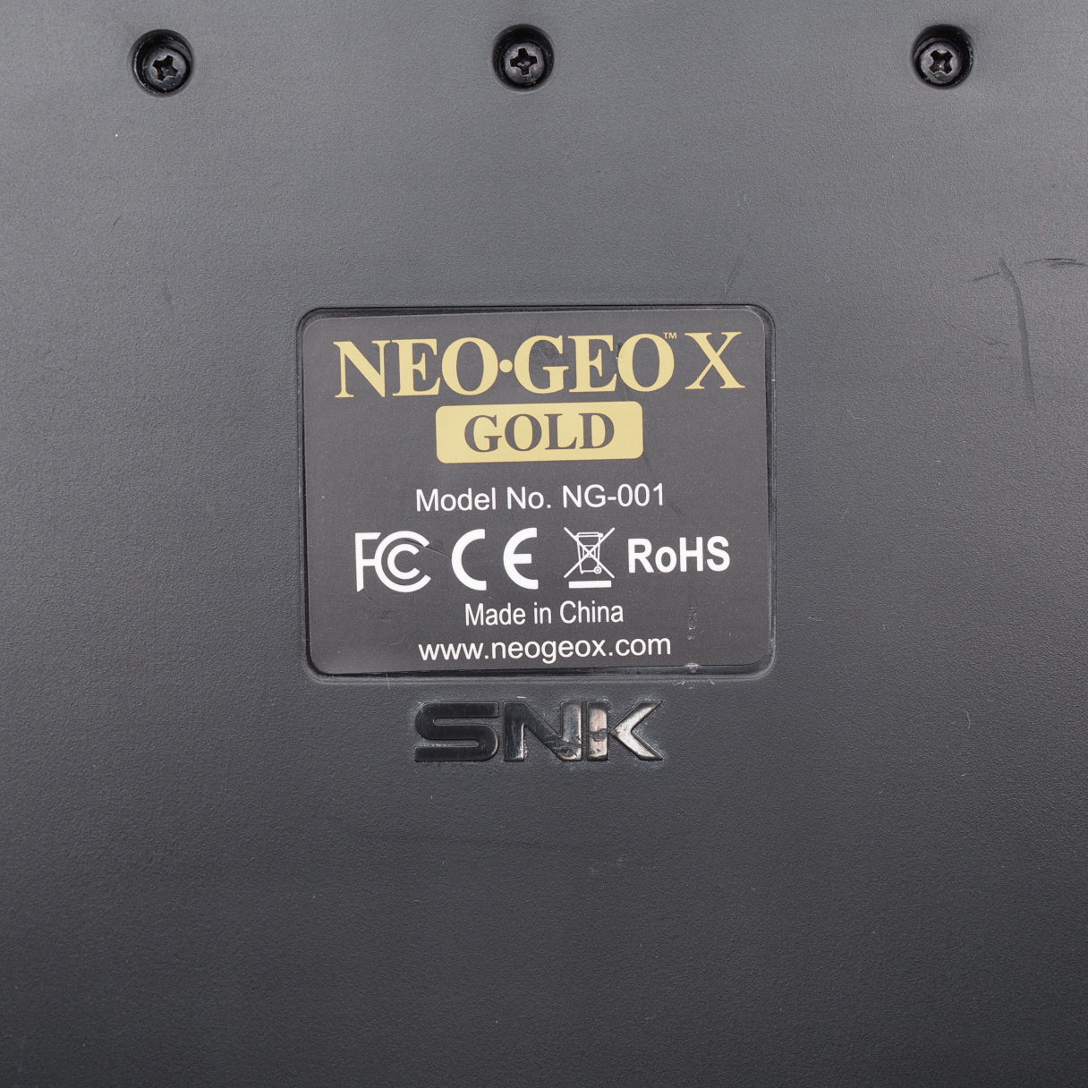 Used NEOGEO X Station + Joystick For NEOGEO X