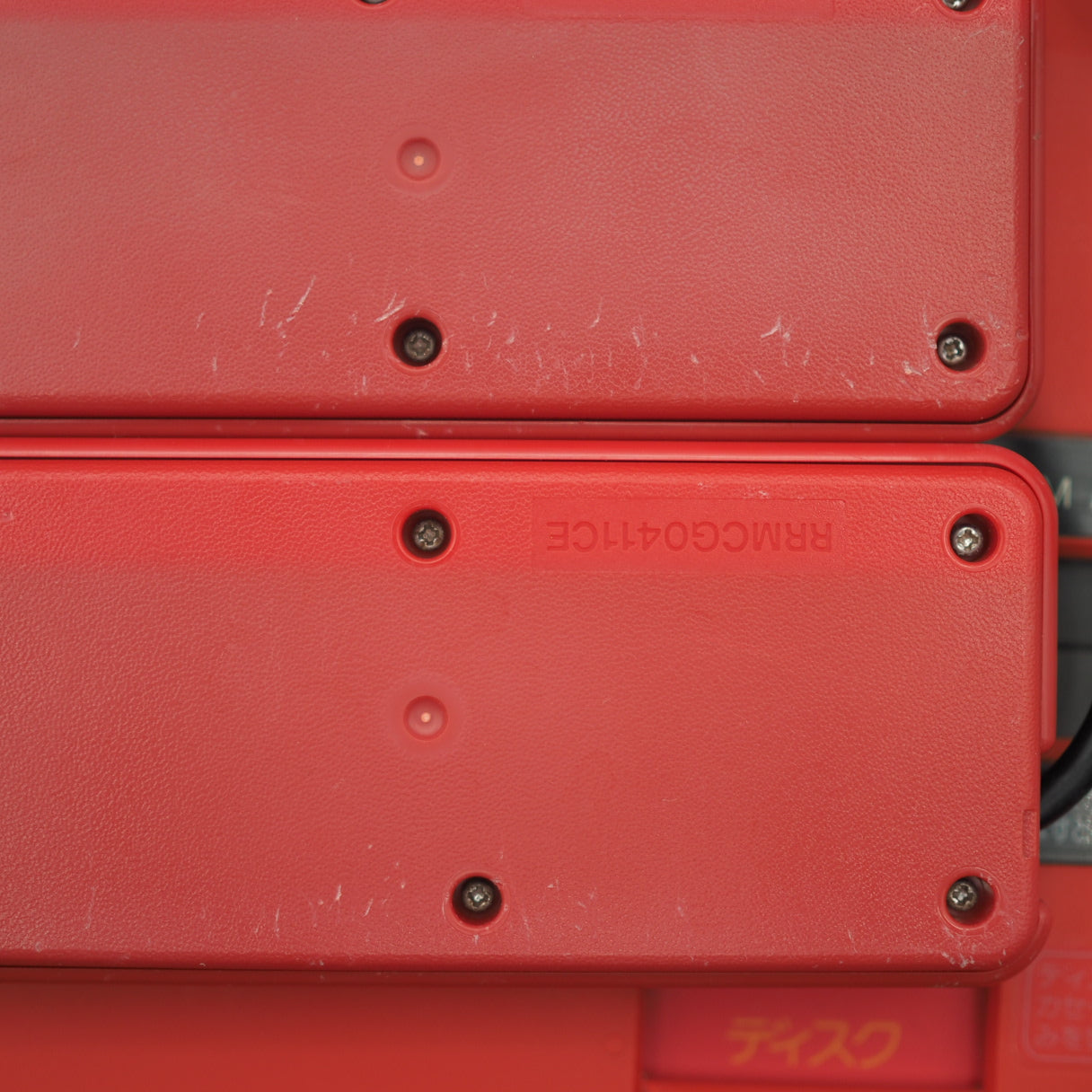 Used Sharp Twin Famicom Console system AN-500R [New Rubber Belt replaced] - Tested & Working