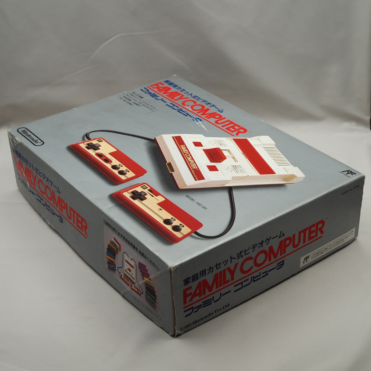 Used Nintendo Famicom & Disk System Console system SET Boxed [New Rubber Belt Replaced] - Tested & Working