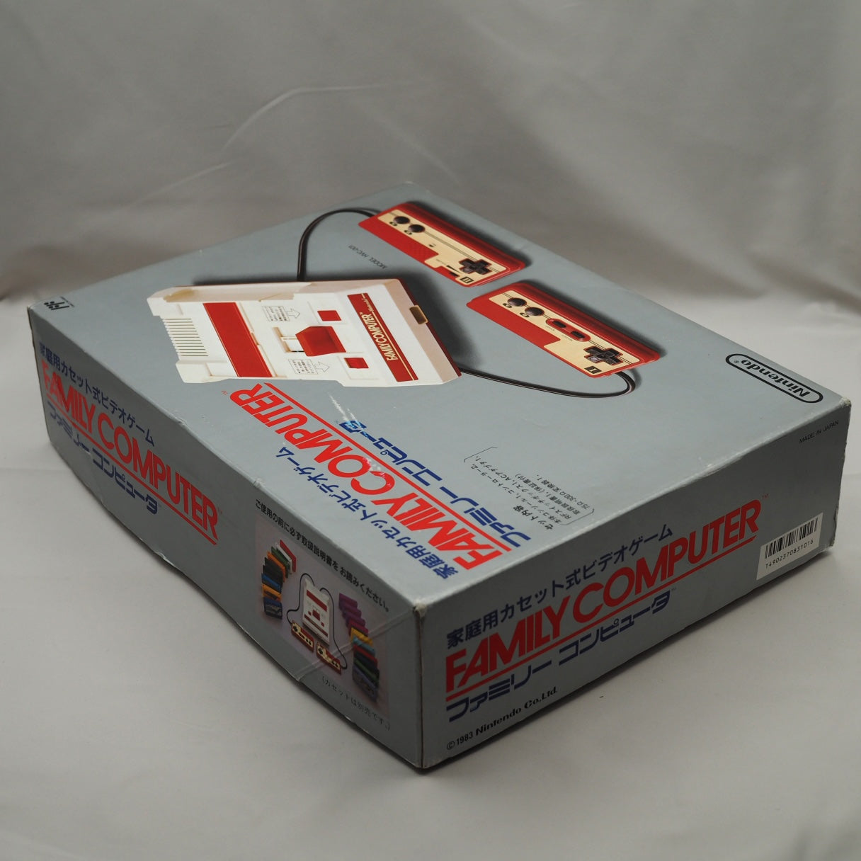 Used Nintendo Famicom & Disk System Console system SET Boxed [New Rubber Belt Replaced] - Tested & Working