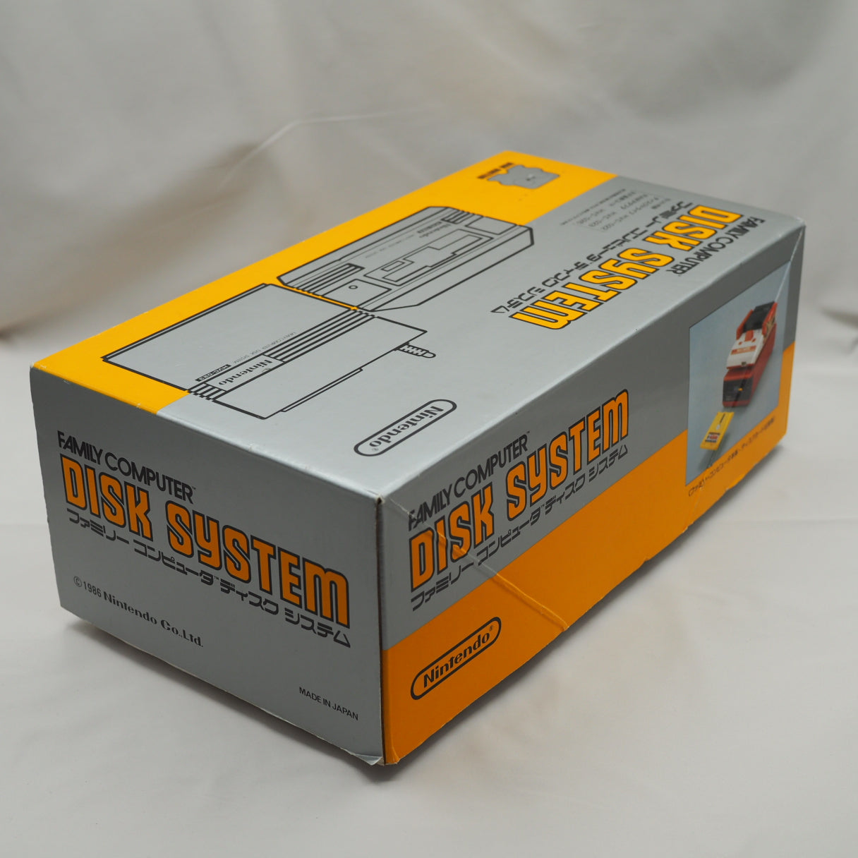 Used Nintendo Famicom & Disk System Console system SET Boxed [New Rubber Belt Replaced] - Tested & Working