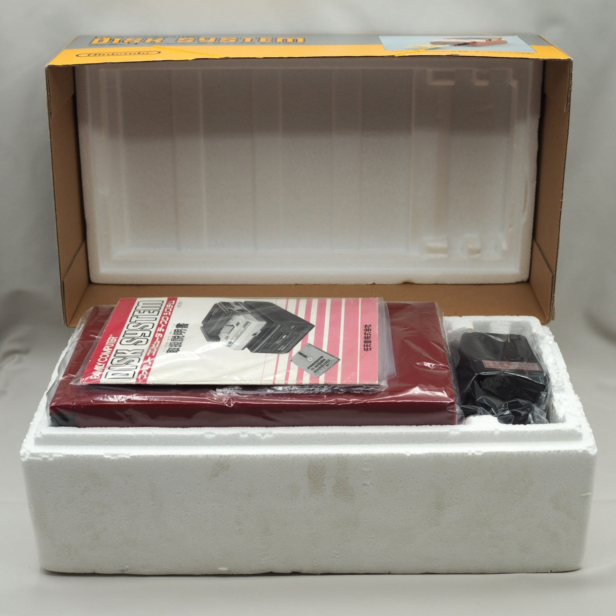 Used Nintendo Famicom & Disk System Console system SET Boxed [New Rubber Belt Replaced] - Tested & Working