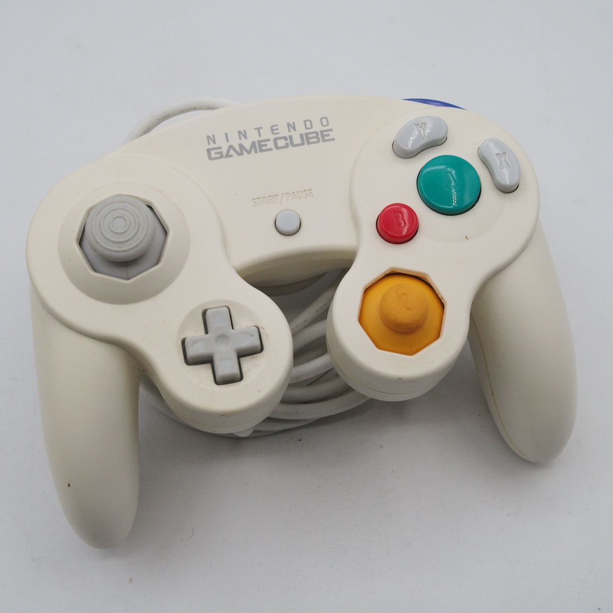 Used Nintendo GameCube Controller White DOL-003 Authentic - Tested & Working