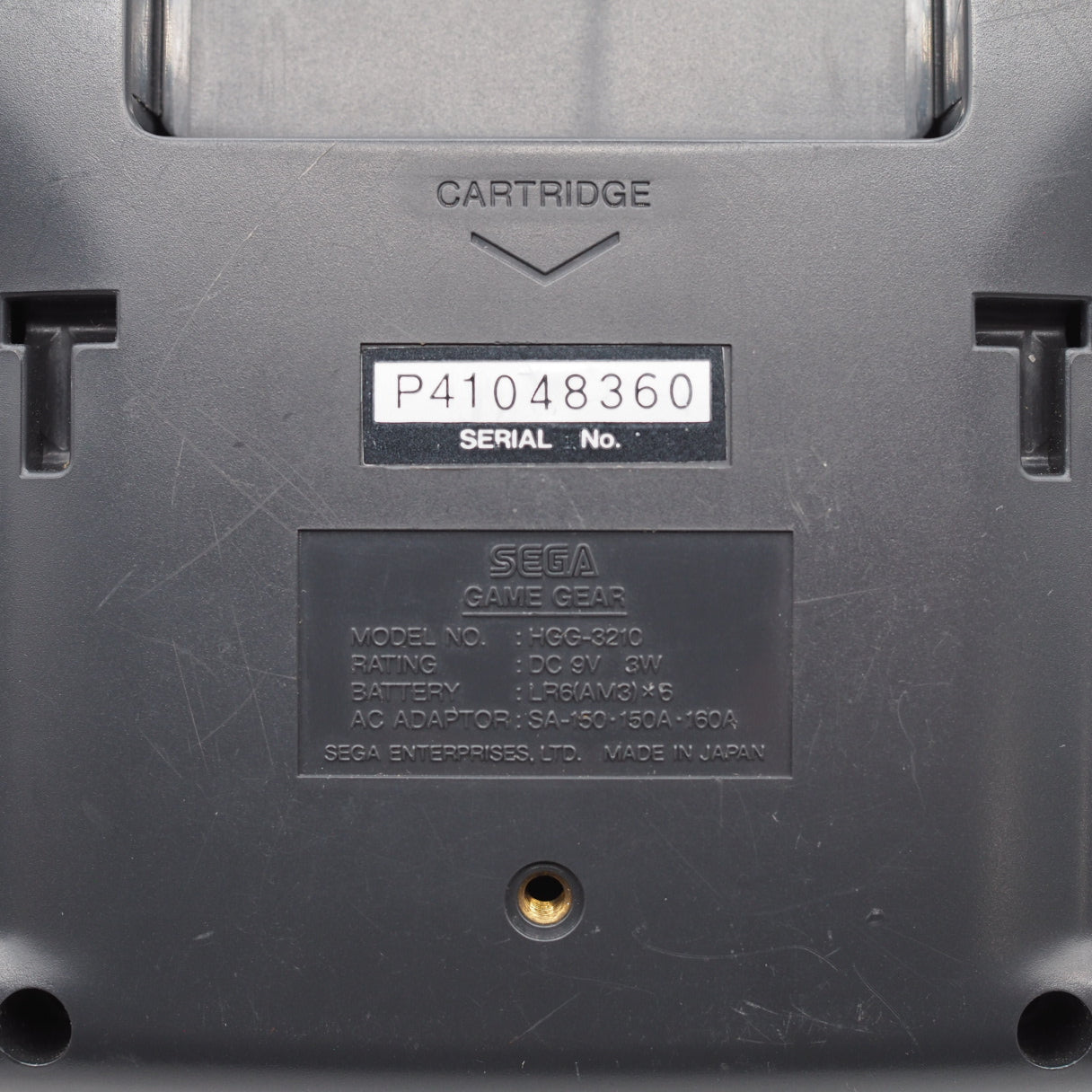 Used GAME GEAR Handheld Game Console HGG-3210 IPS LCD Screen Mod - Tested & Working