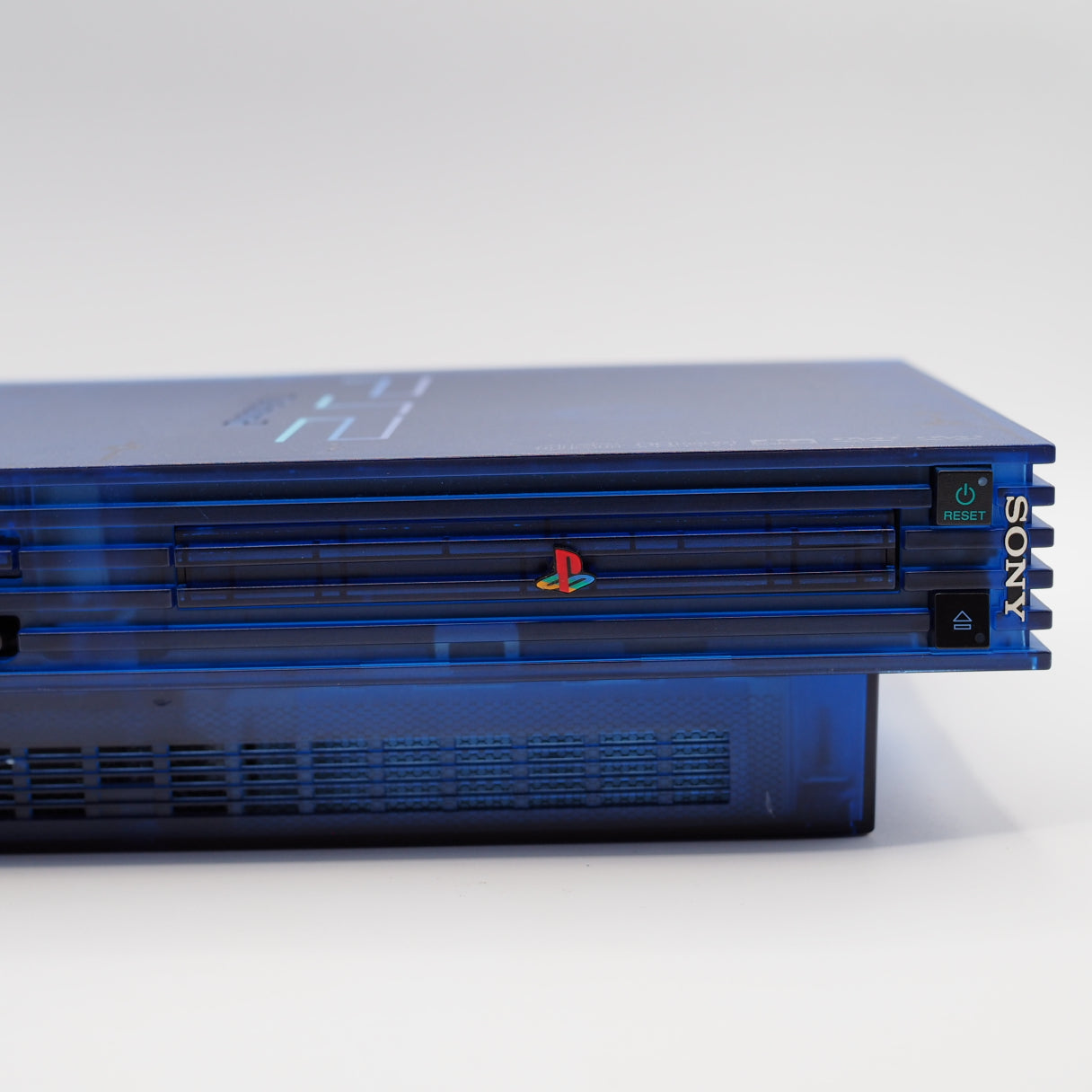 Used PS2 Console system SCPH-37000 OCEAN BLUE [NTSC-J] - Tested & Working