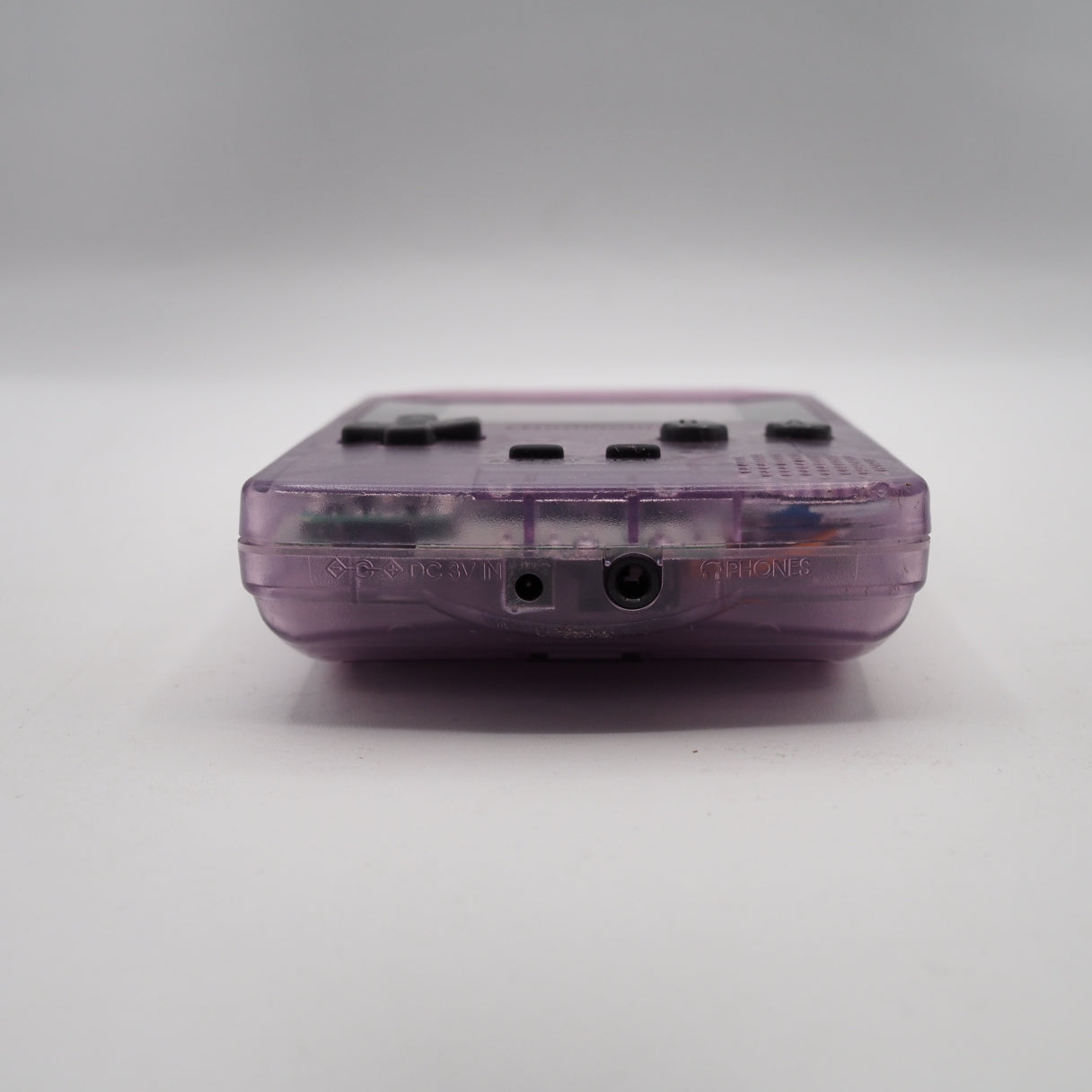 Used Nintendo GAME BOY COLOR Clear Purple CGB-001 Handheld System - Tested & Working