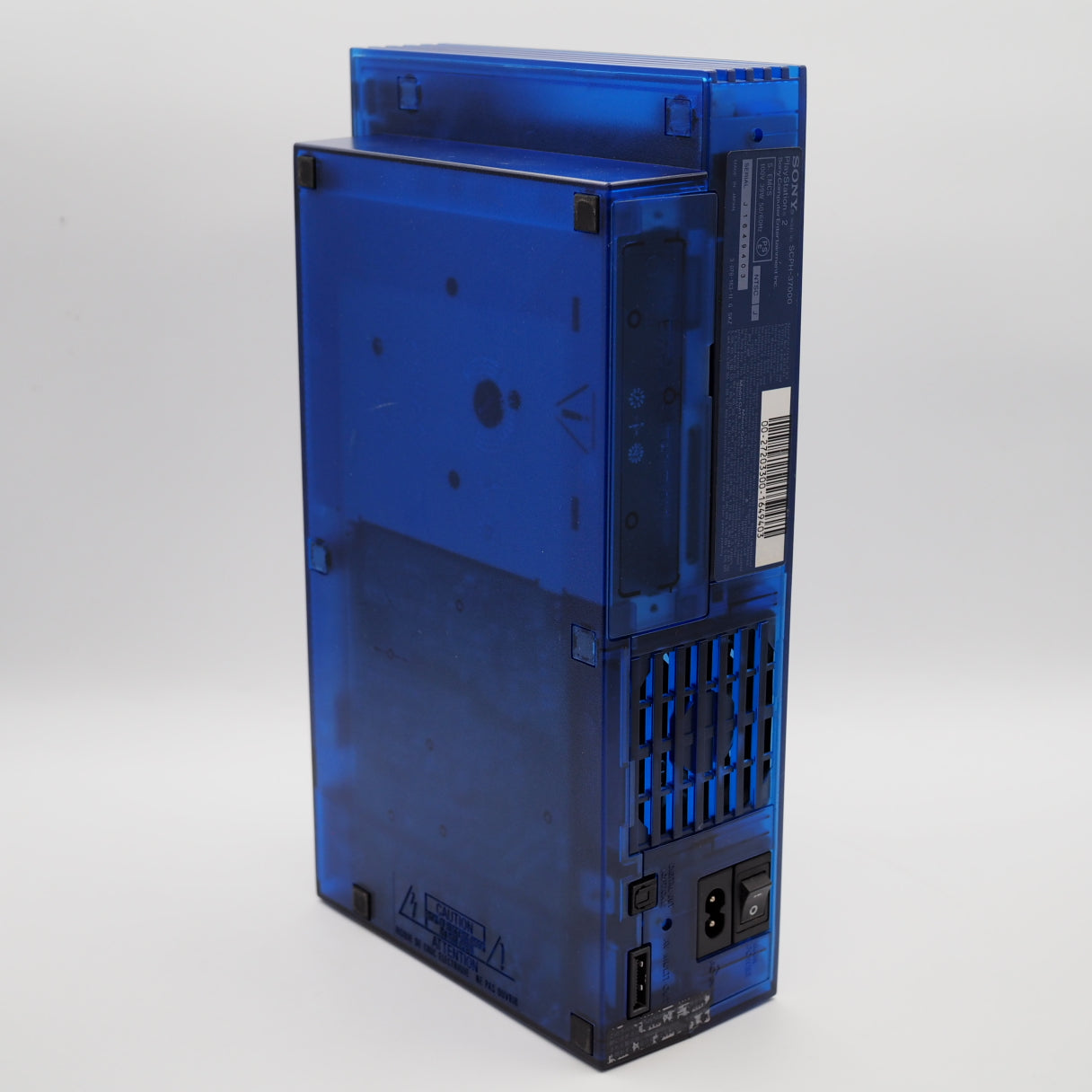 Used PS2 Console system SCPH-37000 OCEAN BLUE [NTSC-J] - Tested & Working