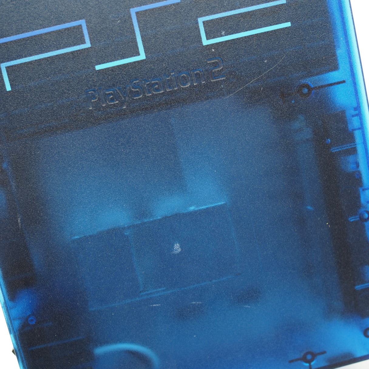 Used PS2 Console system SCPH-37000 OCEAN BLUE [NTSC-J] - Tested & Working