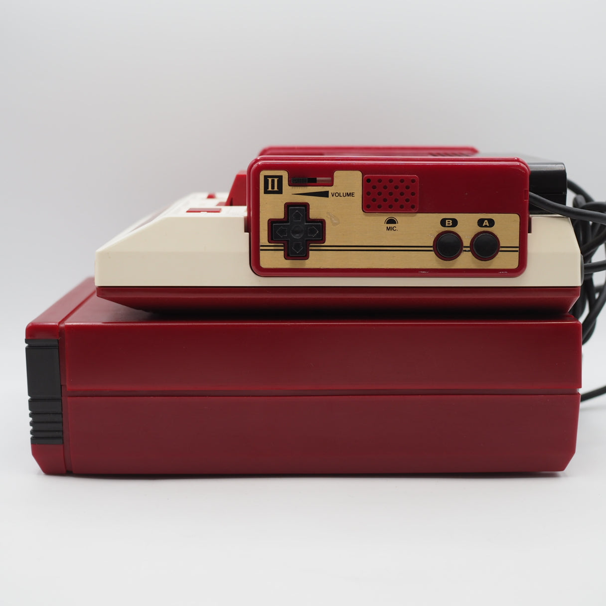 Used Nintendo Famicom + Disk System Console system SET Boxed [New Rubber Belt Replaced] - Tested & Working