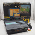 Used SHARP TWIN FAMICOM AN-505-BK Console system Boxed NTSC-J - Tested & Working