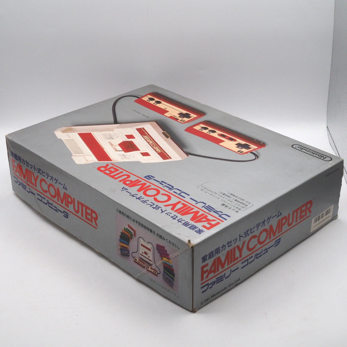 Used Nintendo Famicom + Disk System Console system SET Boxed [New Rubber Belt Replaced] - Tested & Working