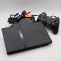 Used PS2 Slim Console system SCPH-75000 CB Charcoal Black [NTSC-J] - Tested & Working