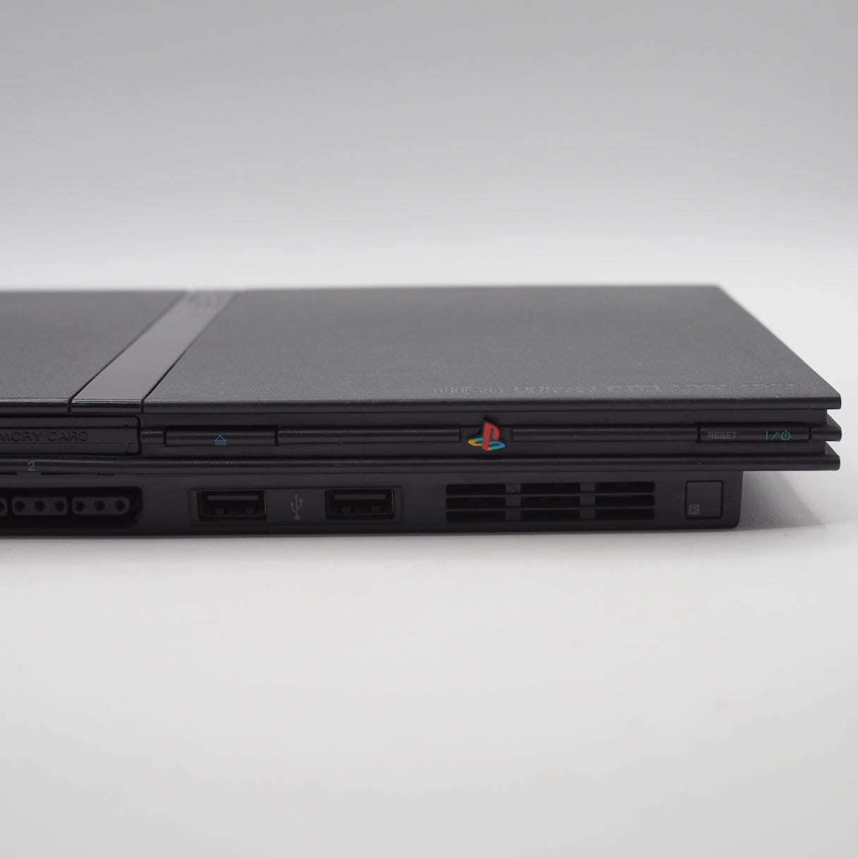 Used PS2 Slim Console system SCPH-75000 CB Charcoal Black [NTSC-J] - Tested & Working
