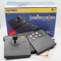 Used CAPCOM POWER STICK FIGHTE Famicom & Super Famicom Controller CPS-A10CA Boxed