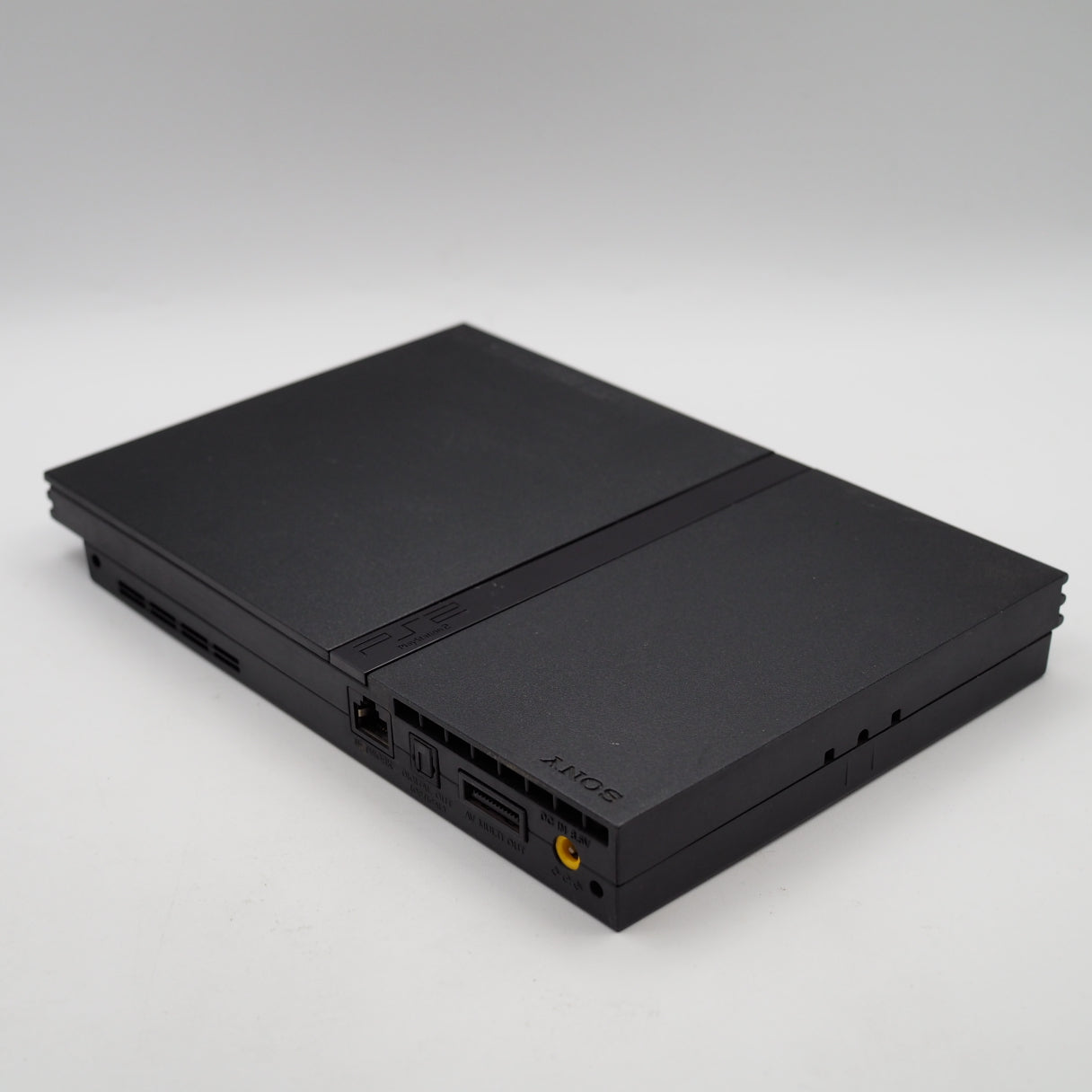 Used PS2 Slim Console system SCPH-75000 CB Charcoal Black [NTSC-J] - Tested & Working