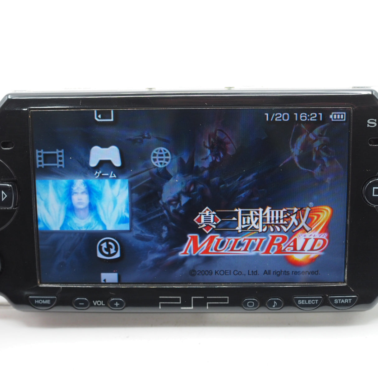 Used PlayStation Portable PSP PSP-2000 PB Piano Black Boxed - Tested & Working