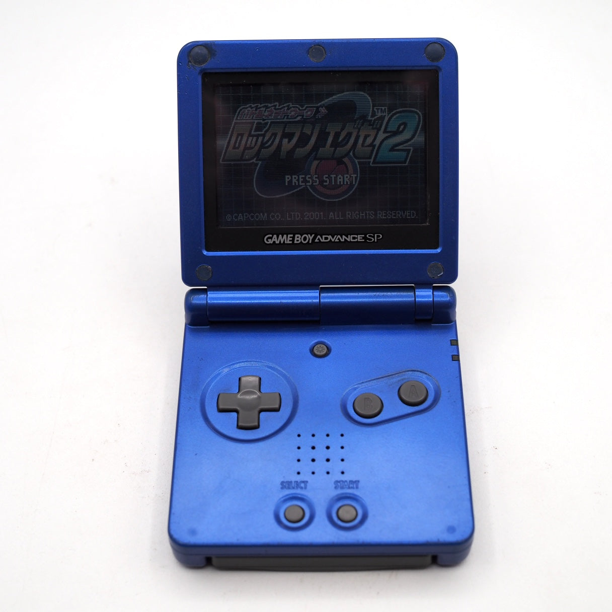 Used Nintendo Game Boy Advance SP Azurite Blue AGS-001 Boxed  - Tested & Working