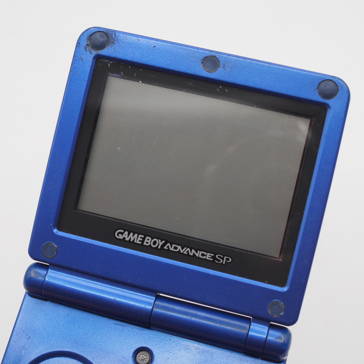 Used Nintendo Game Boy Advance SP Azurite Blue AGS-001 Boxed  - Tested & Working
