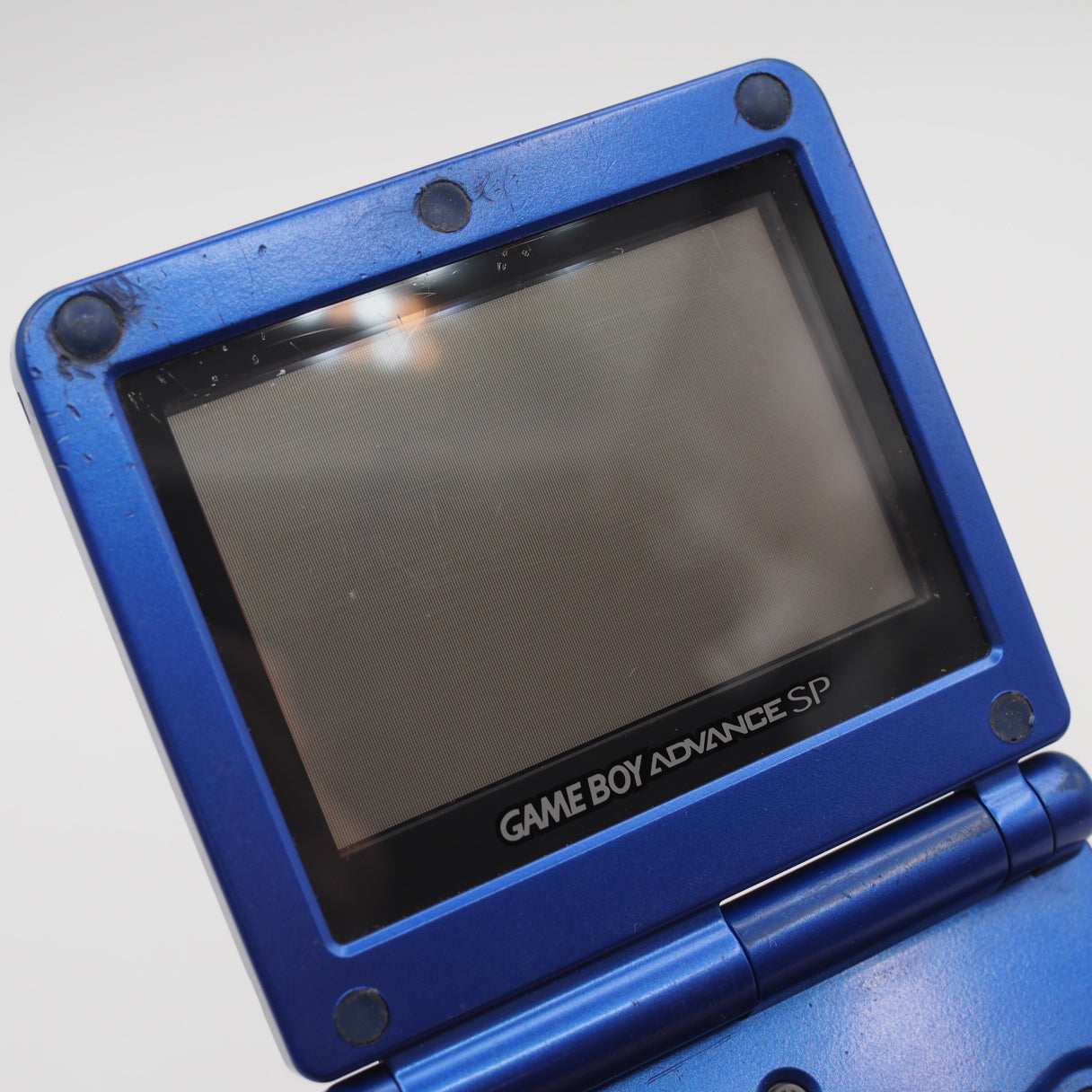 Used Nintendo Game Boy Advance SP Azurite Blue AGS-001 Boxed  - Tested & Working