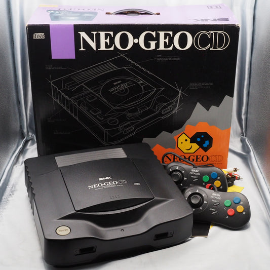 Used NEO GEO CD Console system Boxed CD-T01 [2 Controllers] Tested & Working