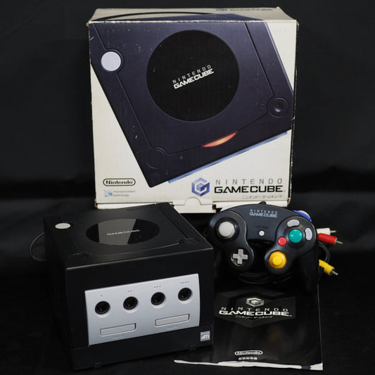 Nintendo GameCube Console system DOL-001 Black NTSC-J NTSC-U/C Boxed Tested GC – Japanese retro console – Enjoy Game Japan