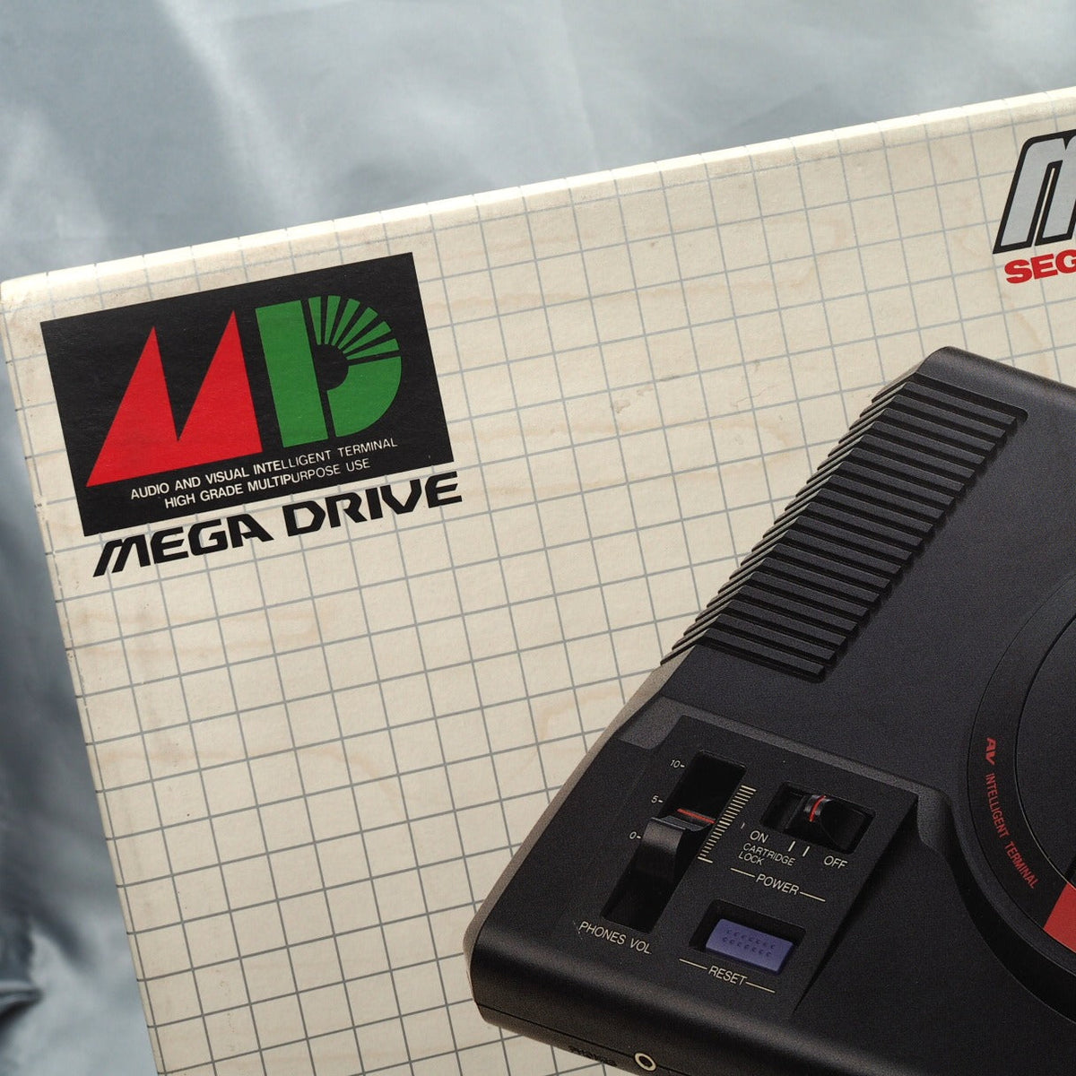 Mega Drive Console system VA5 HAA-2510 SEGA NTSC-J Japan Boxed Tested MD