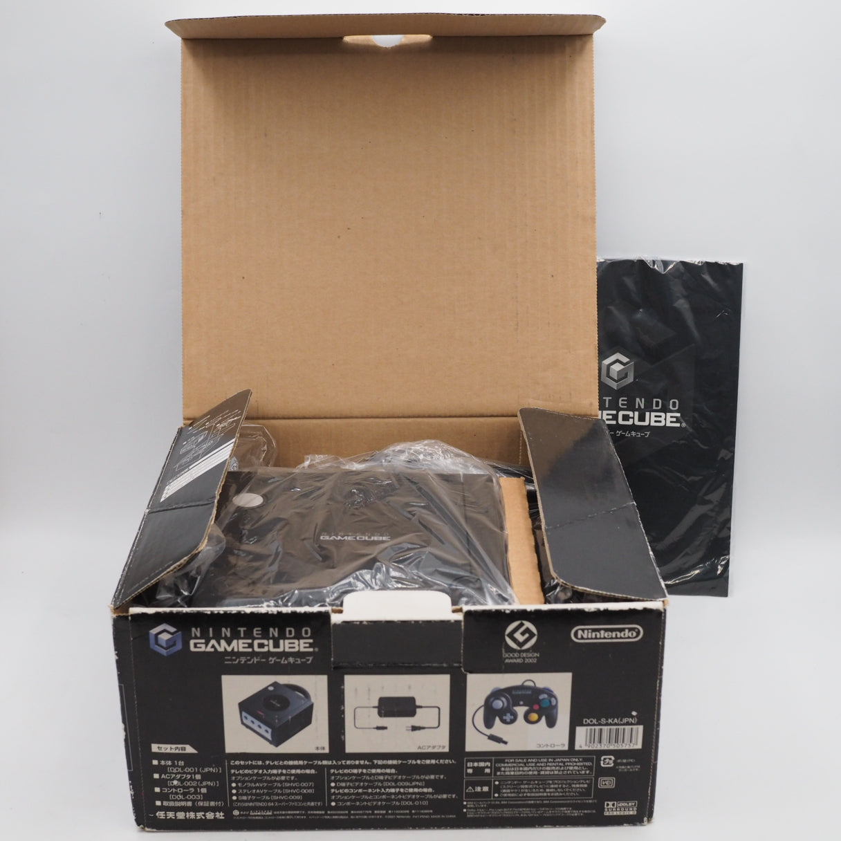 Used Nintendo GameCube Console System Black Boxed DOL-001 NTSC-J NTSC-U/C - Tested & Working