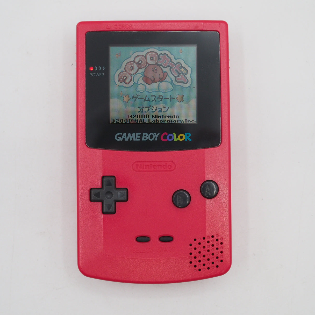 Used Nintendo GAME BOY COLOR Red CGB-001 Handheld System Boxed - Tested & Working