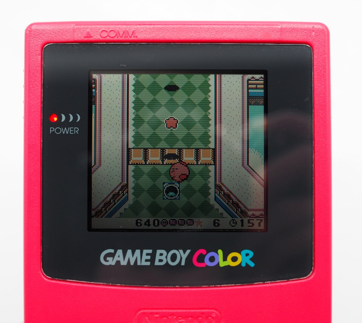 Used Nintendo GAME BOY COLOR Red CGB-001 Handheld System Boxed - Tested & Working