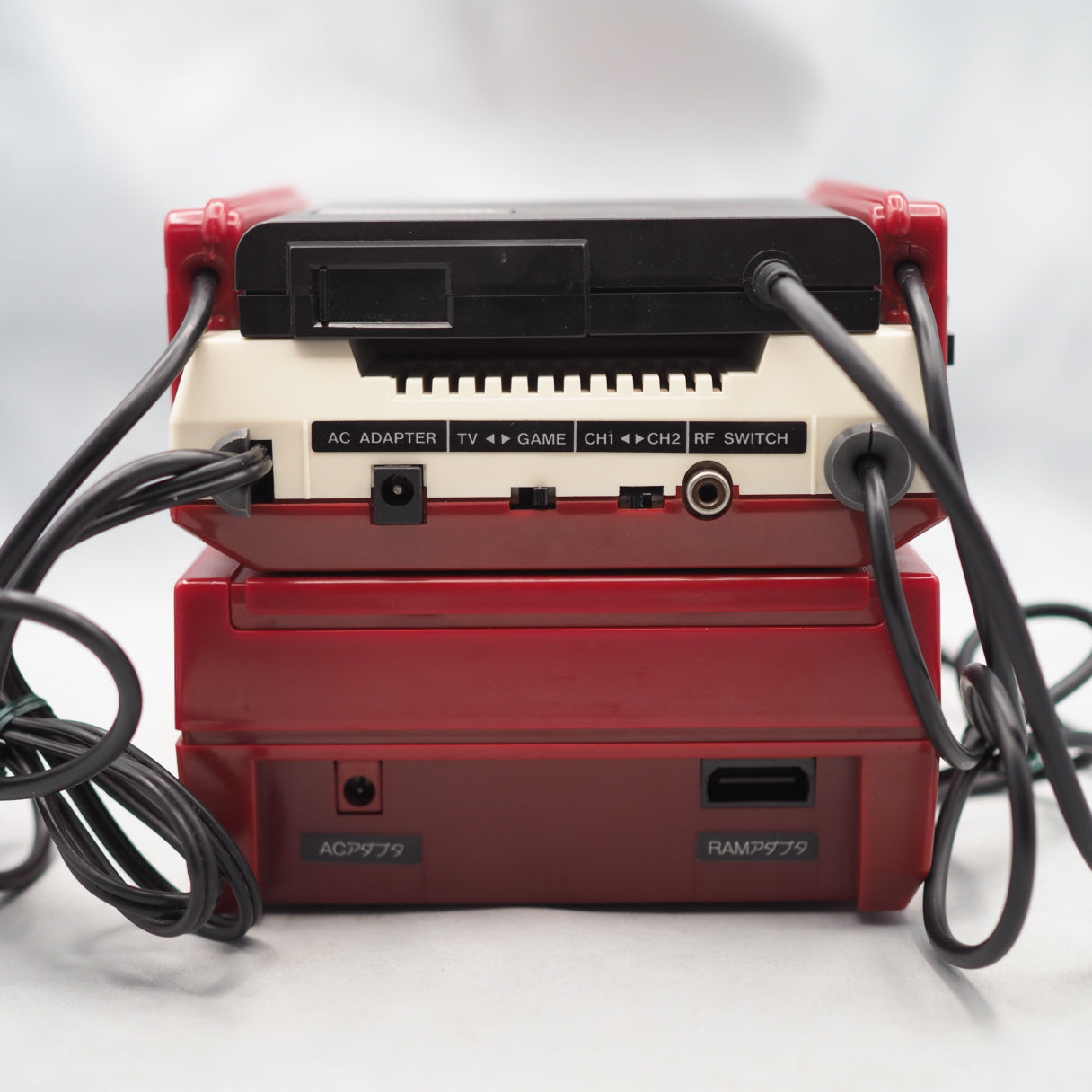 Used Nintendo AV Famicom & Disk System Console system SET Boxed [New Rubber Belt Replaced] - Tested & Working