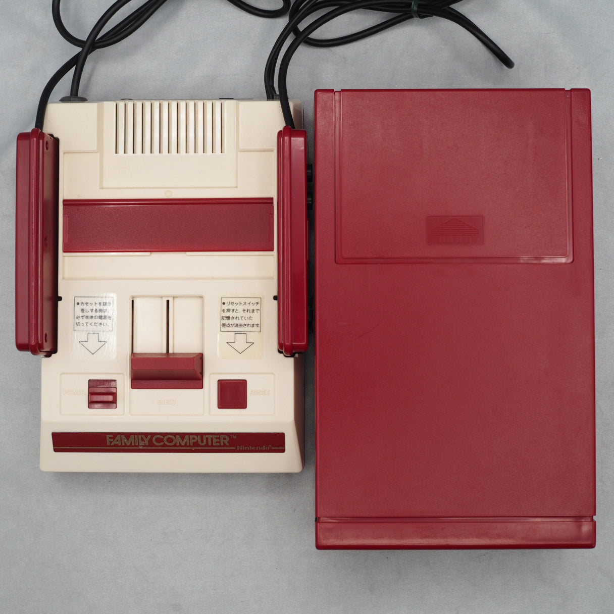 Used Nintendo AV Famicom & Disk System Console system SET Boxed [New Rubber Belt Replaced] - Tested & Working