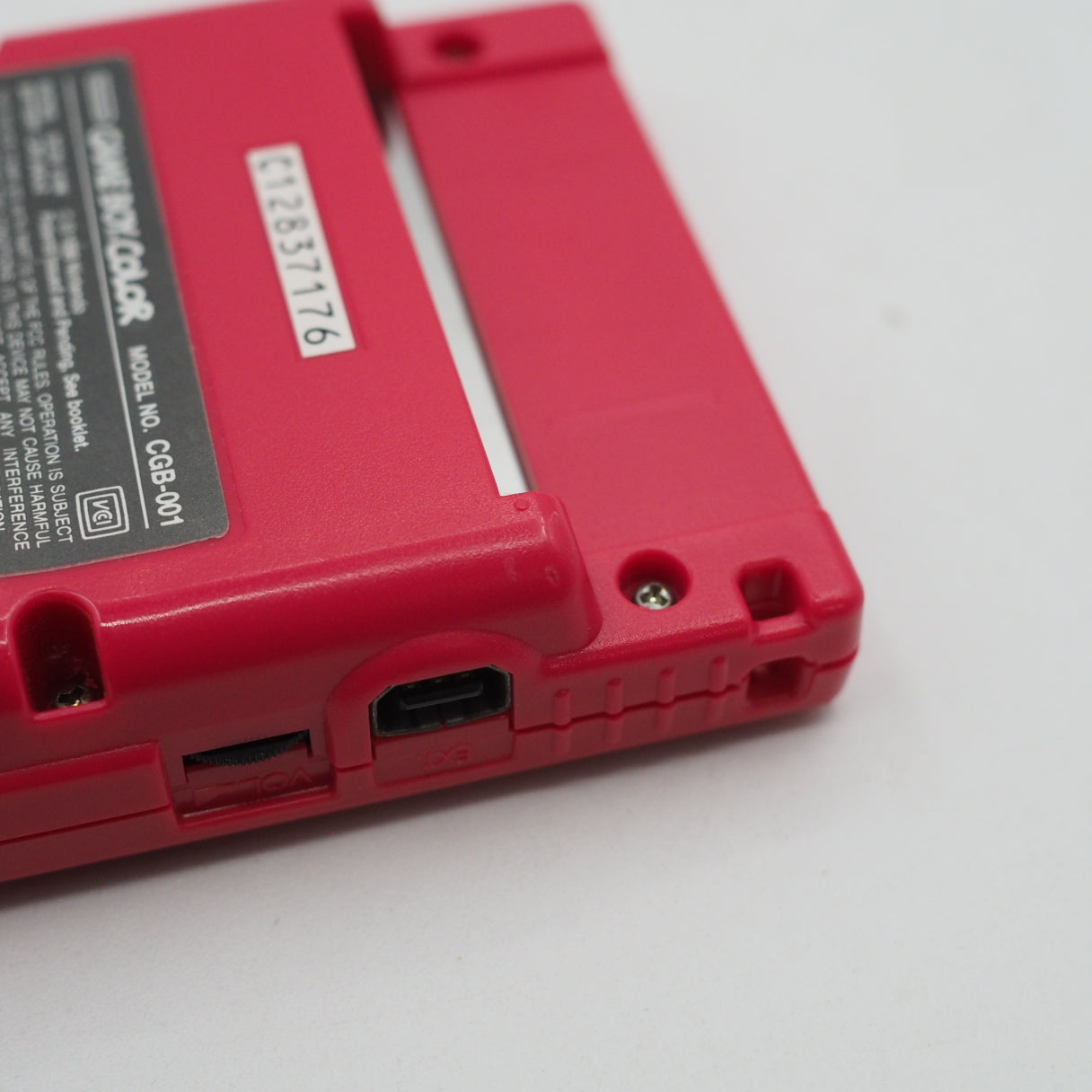 Used Nintendo GAME BOY COLOR Red CGB-001 Handheld System Boxed - Tested & Working