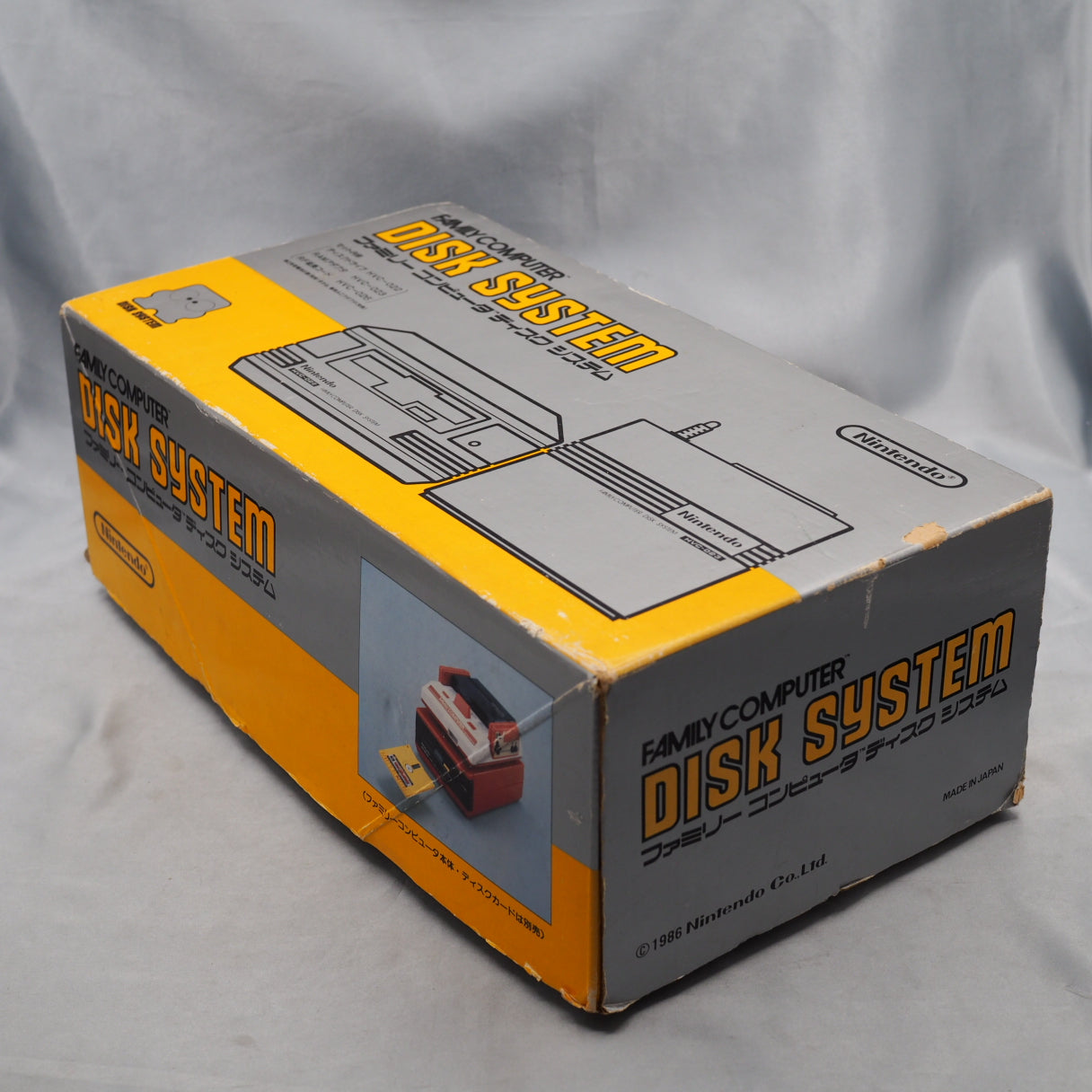 Used Nintendo AV Famicom & Disk System Console system SET Boxed [New Rubber Belt Replaced] - Tested & Working