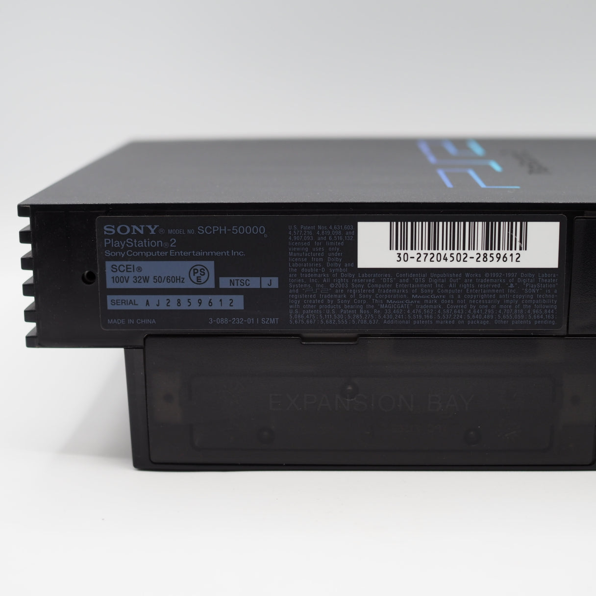 Used PS2 Console system SCPH-50000 NB Midnight Black NTSC-J - Tested & Working