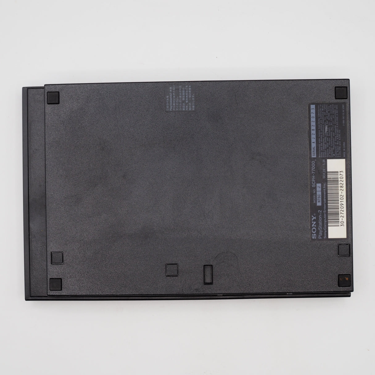 Used PS2 Console system SCPH-77000 CB Charcoal Black Boxed NTSC-J Tested Working