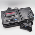 Used Mega Drive 2 + Mega CD 2 Console system HAA-2912 SET - Tested & Working